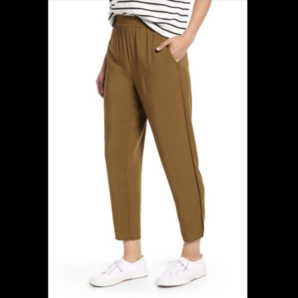 NWT Madewell track trouser in asparagus
